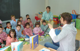 La Biblioteca al CEIP Tur&oacute; del Drac