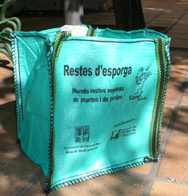saca restes vegetals
