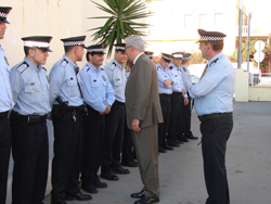 presentaci&oacute; plantilla Policia Local novembre 2006