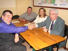 signatura conveni amb el GIMM