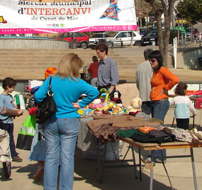Mercat d'intercanvi a Canet
