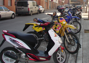 aparcament de motos