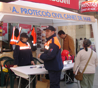 Protecci&oacute; Civil a la Mostra d'Entitats 2008