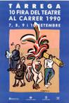 Cartell del MAE. 10a fira teatre al carrer