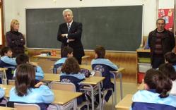 Visita de Nadal al Col·legi Santa Rosa de Lima
