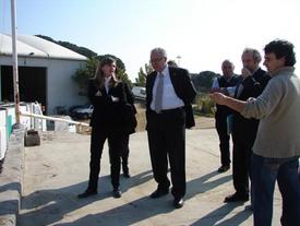 Visita diputat de Medi Ambient