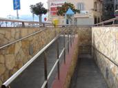 pas subterrani carrer Vall