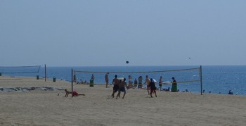 vista platja estiu
