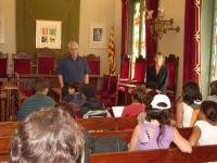 visita escolars a la sala de plens