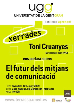 Cartell xerrada ugg