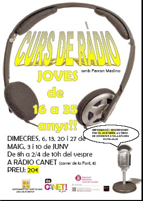 cartell curs ràdio