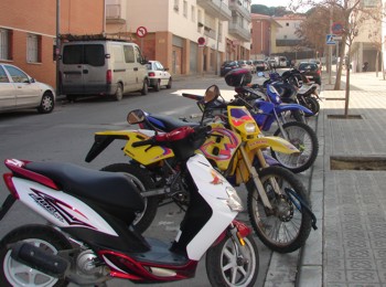 Motos al carrer