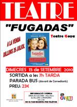 Cartell teatre Fugadas