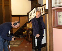 Llu&iacute;s Homar entrevistat a la Casa museu