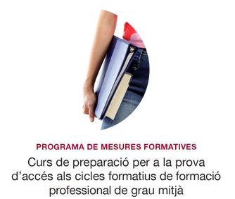 Imatge del d&iacute;ptic curs d'acc&eacute;s proves CFGM - Diputaci&oacute; de Barcelona