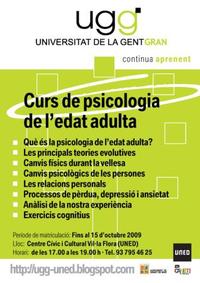 Cartell psicologia UGG 2010-11