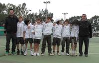 Equip aleví Club Tennis Canet 1971