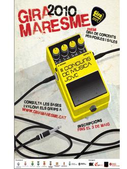 Cartell Gira Maresme 2010