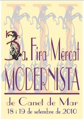 cartell 3a Fira Mercat Modernista - 2010