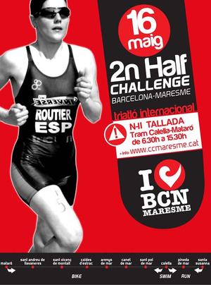 Cartell Half Challenge - Consell Comarcal del Maresme Cartell Half Challenge - Consell Comarcal del Maresme