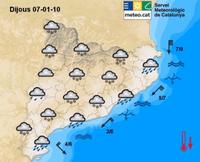 mapa meteocat 7 de gener mapa meteocat 7 de gener