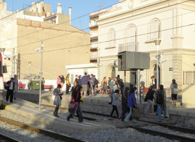 Estació de tren de Canet - octubre 2010