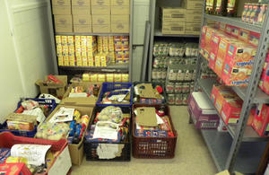 Aliments a Creu Roja