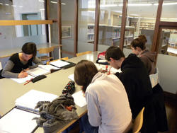 Sala d'estudi de la Biblioteca