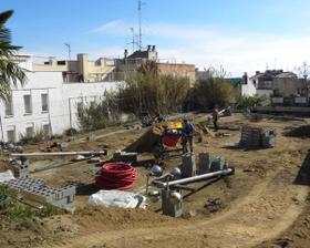 Camp municipal de Botxes - obres gener 2011