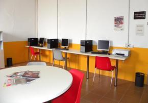 Sala ordinadors de La Masoveria