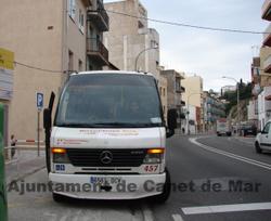 Bus canet calella desembre 2011