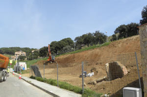 Habitatges dotacionals - moviment de terres