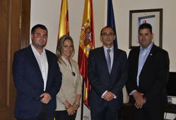 Visita regidors del PP Canet i Arenys a la Delegaci&oacute; del Govern central a Barcelona
