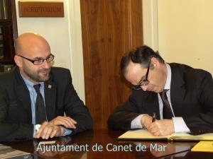 Visita diputat Turull 2012