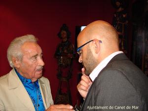 Inauguració Espai Forcano - 2011 - Eugeni Forcano i Jesús Marín