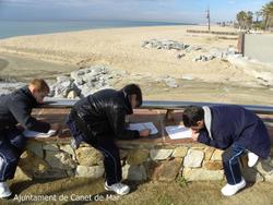 Educació ambiental al passeig Marítim - Col·legi Santa Rosa de Lima