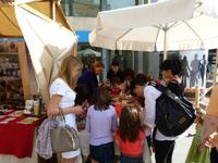 Taller de vitralls a la Fira de Terrassa - 2012