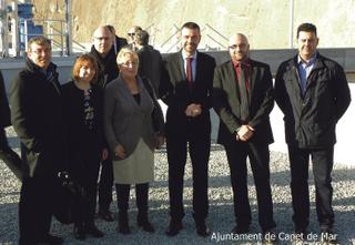 Visita depuradora Santi Vila