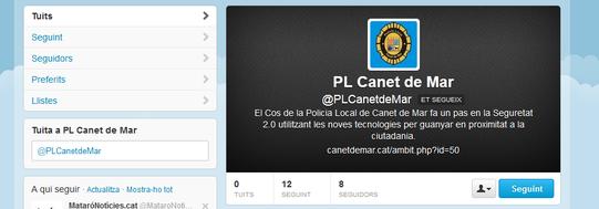 Twitter Policia Local