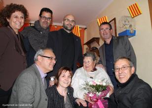 Felicitació centenària 29 03 14