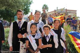 11 de setembre - ofrena floral