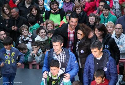 Rebuda Jordi Bañeres i Xavi Mora