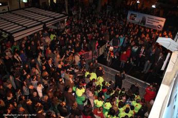 Concentració a Canet - suport Jordi i Xavi