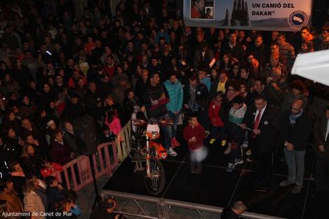 Concentració Canet - suport Jordi i Xavi