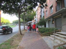 Bus a peu a les escoles - setembre 2014
