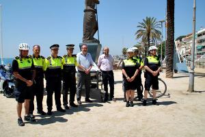 Presentaci&oacute; motos i bicicletes - Policia local - juny 2014