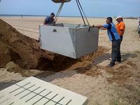 Obres acondicionament passera platja - juny 2014