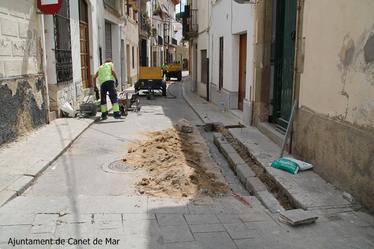 asfalt carrer Gram