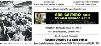 conferència Ana Gaitero