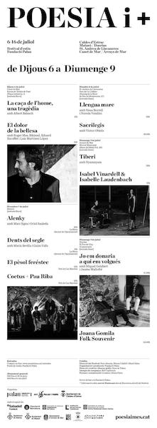 cartell poesia i +